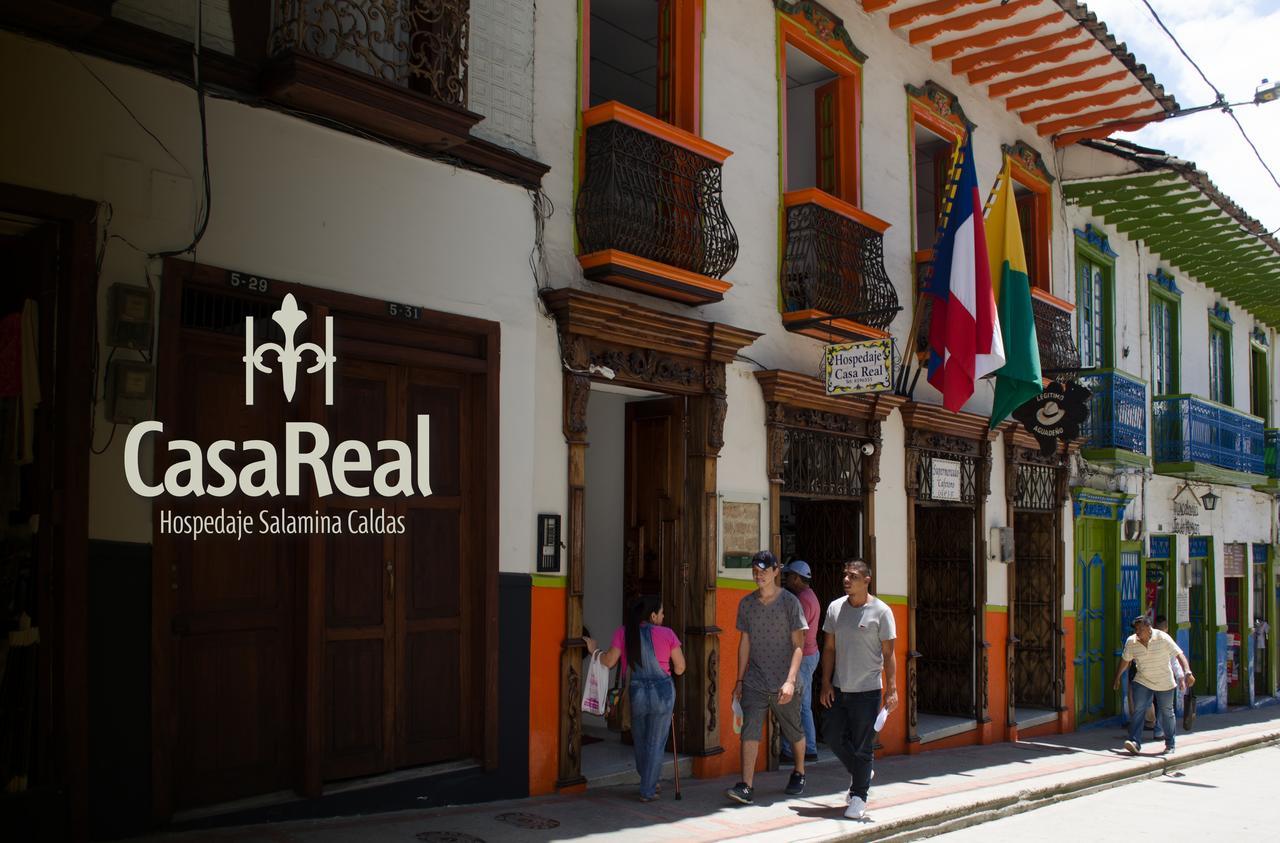 Hospedaje Casa Real Salamina ภายนอก รูปภาพ